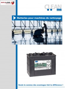 Monoblocs pour machine de nettoyage